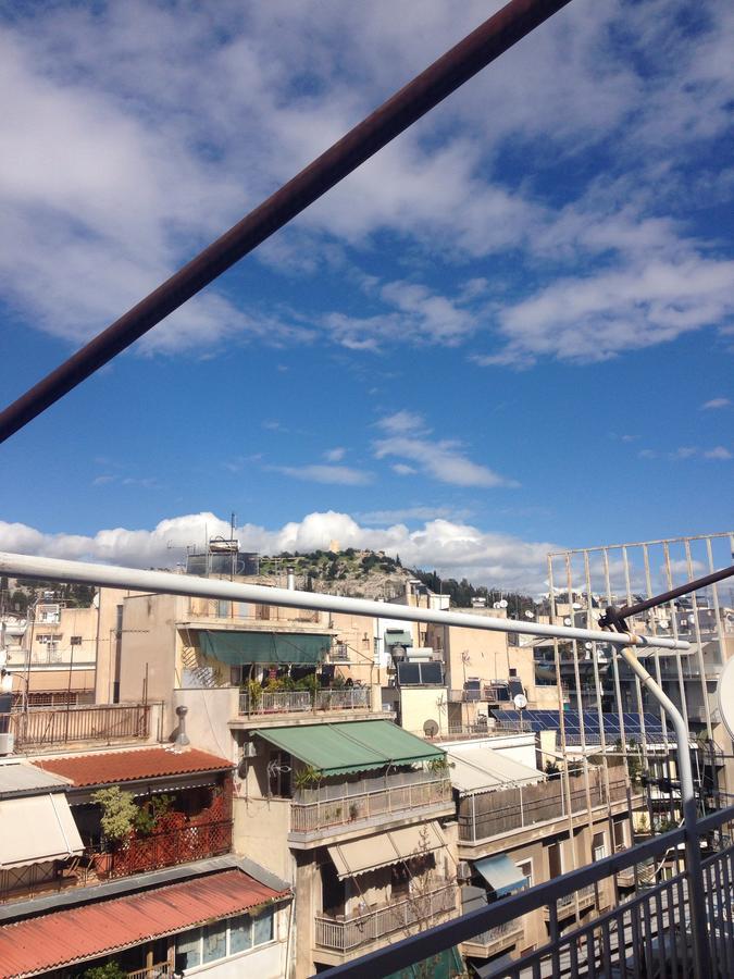 Private Apt. Acropolis View. Top Floor. Koukaki Atenas Exterior foto